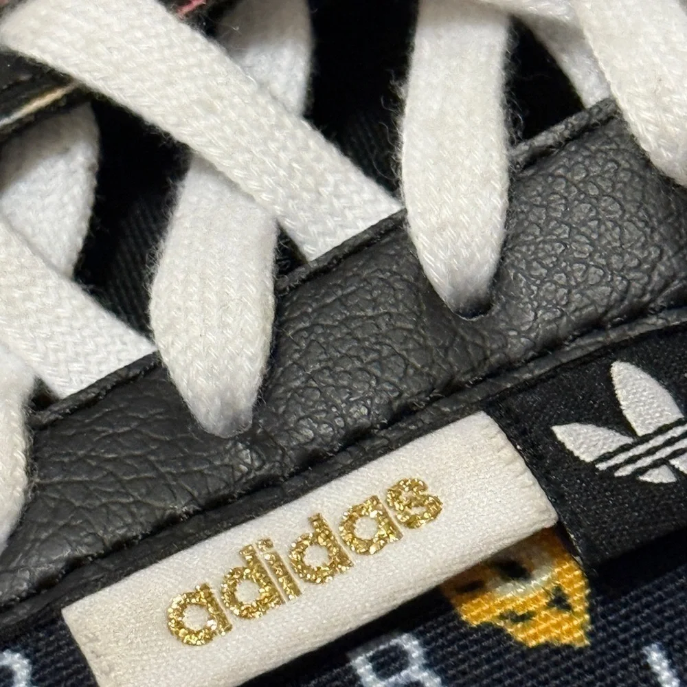 Adidas Her Court Originals Women's Casual Shoes  Black GW8569 In good condition